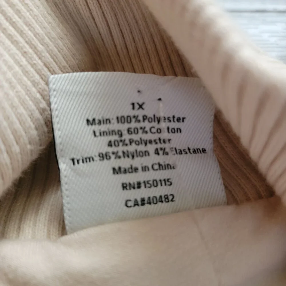 Varley Marney Sherpa Jacket Womens 1X Cozy Winter Outdoors Gorpcore Neutral - Picture 5 of 7